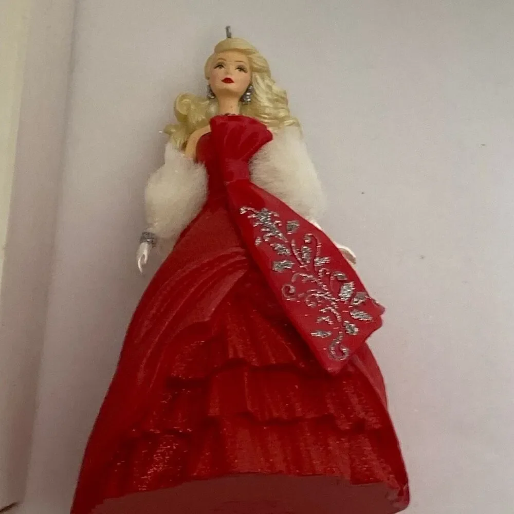 Hallmark Keepsake Red Special 2012 Edition Series Celebration Barbie Ornament OS